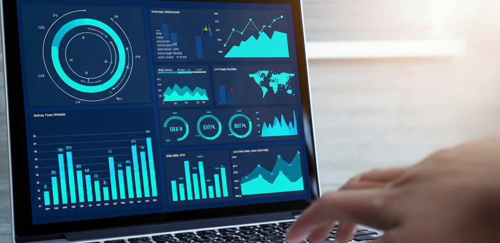 Business analytics dashboard